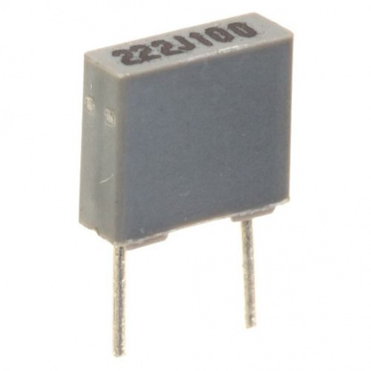 1.01uF Faratronic Box-Type Polyester Film Capacitors 100V 5% 5mm Pitch