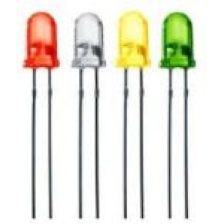 5mm Round RED LED (10 Pack)