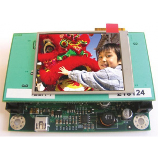 DENSITRON PDK-N-12864YO-7A Evaluation Kit, Passive Matrix OLED Display, 1 Output