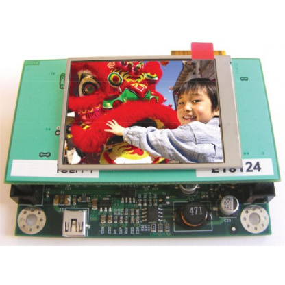DENSITRON PDK-N-12864YO-7A Evaluation Kit, Passive Matrix OLED Display, 1 Output