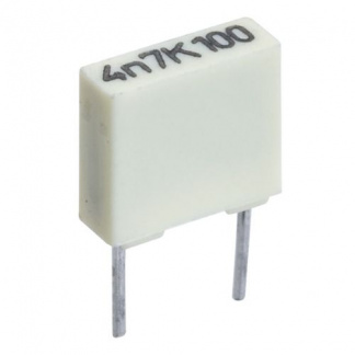 Kemet R82EC 10% 100V 5mm Polyester Box Capacitor
