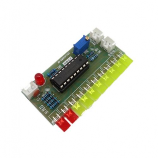 LM3915 10 segment audio level indicator DIY kit