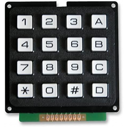 MCAK1604NBWB -  Keypad, 4 x 4
