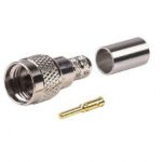 MINI UHF CRIMP, BULKHEAD JACK