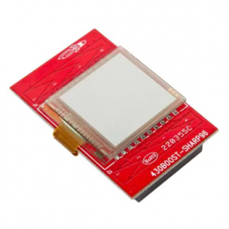 MSP430 SHARP MEMORY LCD BOOSTERPACK