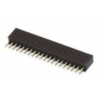 Pinrex 20 way 1.27mm PCB Socket (2 pack)