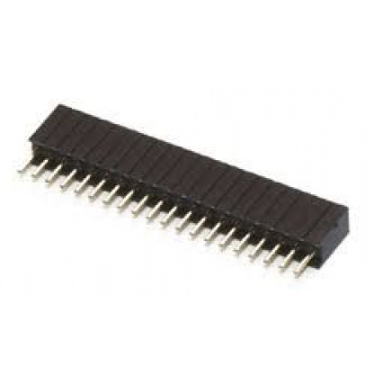 Pinrex 20 way 1.27mm PCB Socket (2 pack)