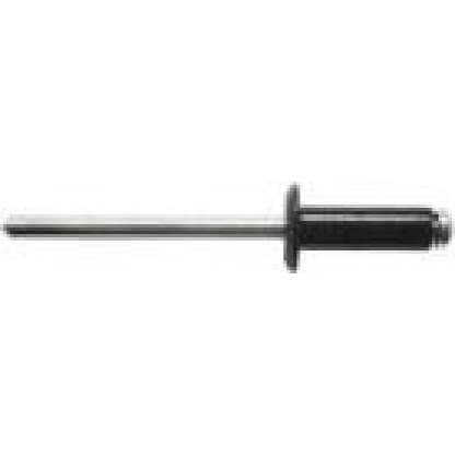 Pop Rivits 3.2 x 8mm Black (25 Pack)