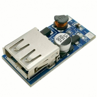 Power supply DC-DC 0.9-5V to 5V 600mA with USB voltage converter DW-0417