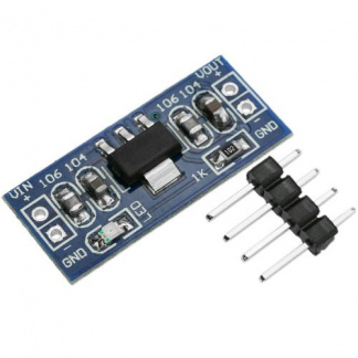 Power supply DC-DC 6-12V to 5V with voltage converter AMS1117 DW-0413
