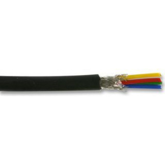 PP000311 -  Multicore Cable, Def Stan 61-12 Part 4 - 7-2-4C, Screened, 4 Core, 0.22 mm² (Per Mtr)