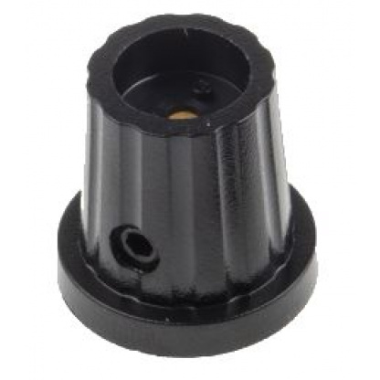 Push On Knob with yellow cap (2 pack)