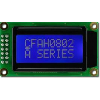 Topway 0820D 2x8 LCD White & Blue