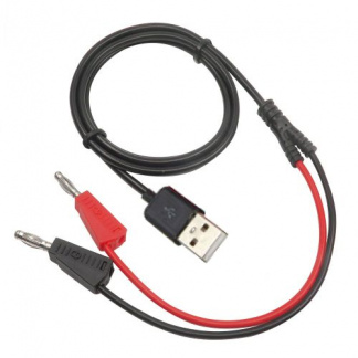 USB Power to 2.0 mm Stackable Banana Plugs